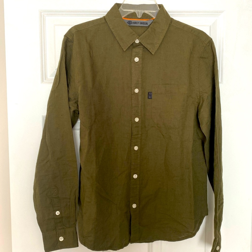 Harley Davidson Garage Men’s button up shirt